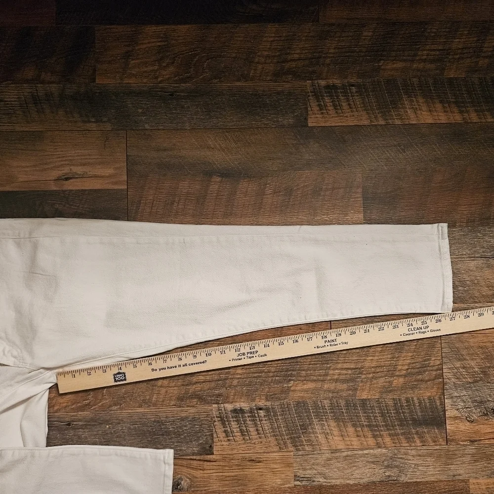 J. Crew White Toothpick Stretch Jeans Size 31